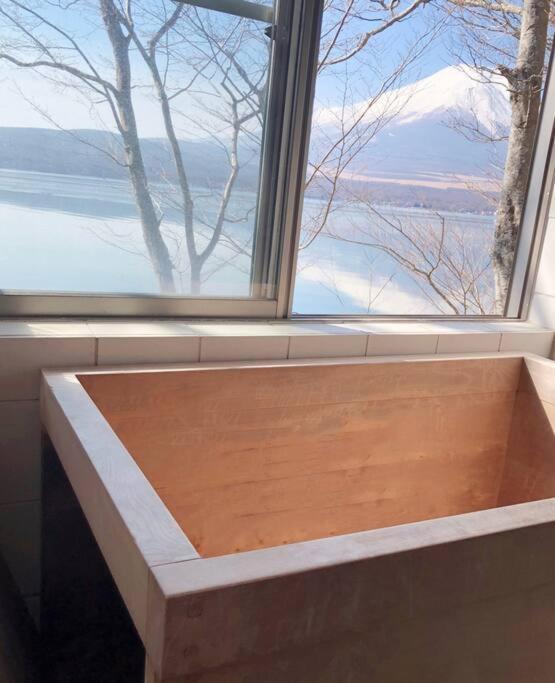木屋 Away From Noise,view Fuji Mt In The Designer House Yamanakako